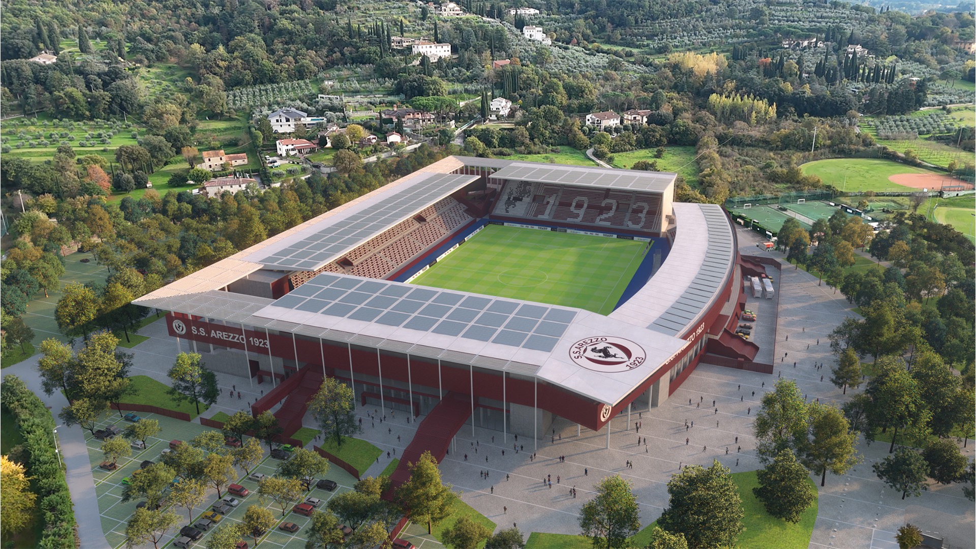 SS Arezzo Football Stadium