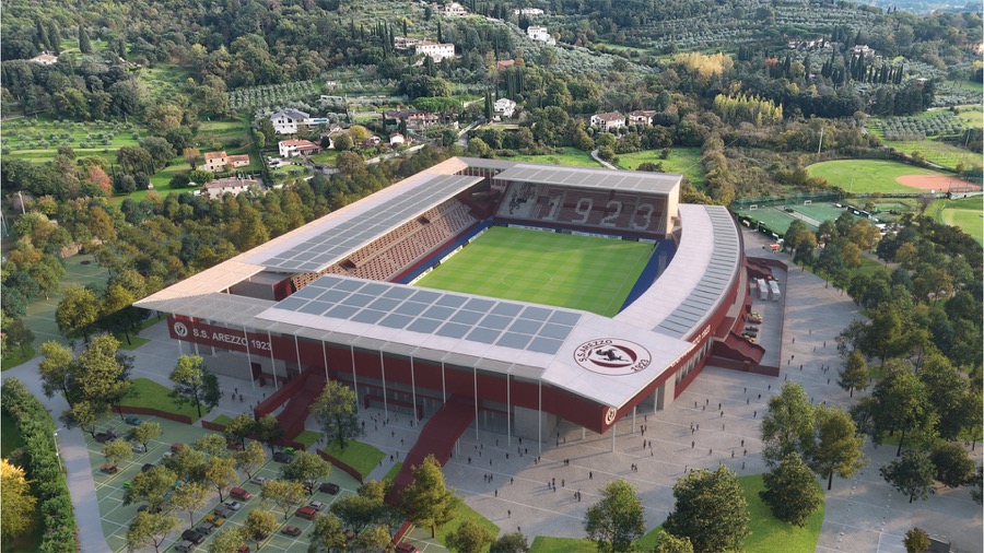 SS Arezzo Football Stadium